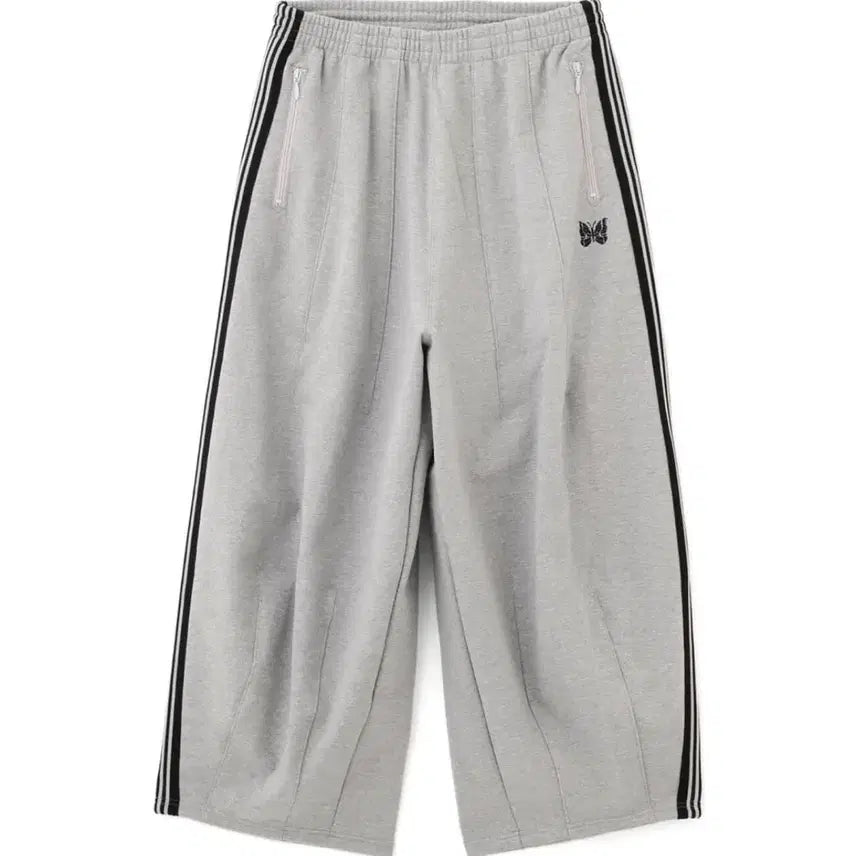 [BUNJANG] Needles x B'2nd H.D. Track Pants Cotton Jersey Grey XS / 니들스 x B'2nd H.D. 트랙 팬츠 코튼 저지 그레이 XS