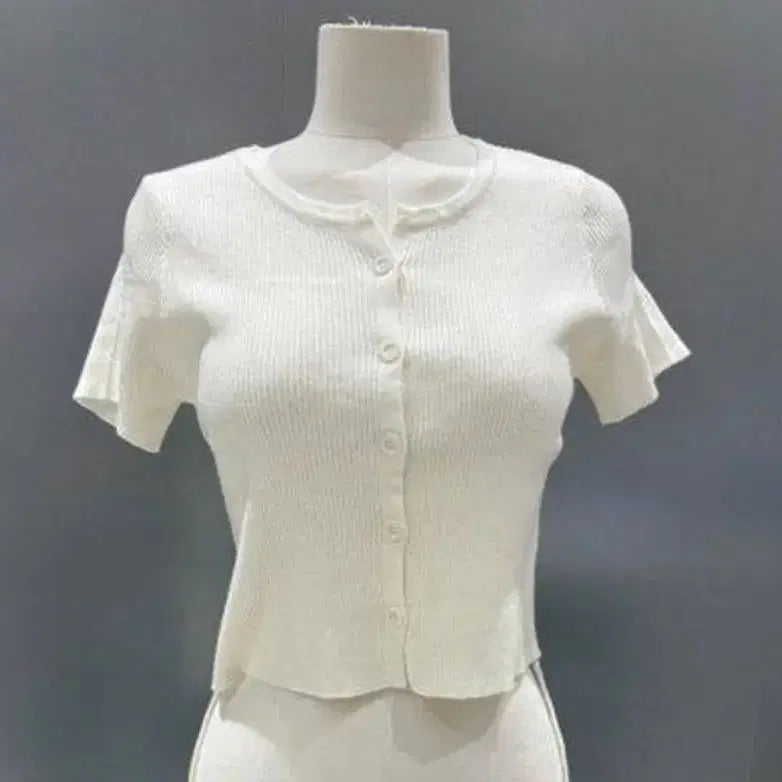 [BUNJANG] Cindirella Cardigan Short Sleeve / 에이블리 반팔 신디셔링 가디건 / 지그재그브랜디쉬인무신사샵샤이다