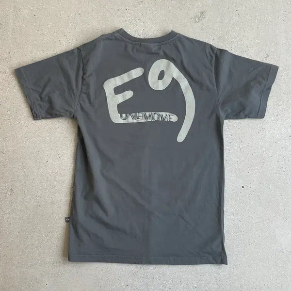 [BUNJANG] E9 One Move Graphic T-Shirt - Size S / E9 클라이밍 원 무브 그래픽 반팔티