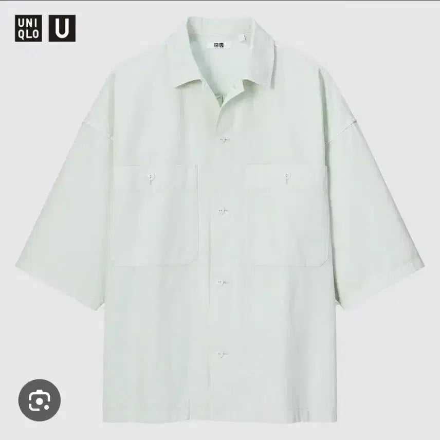 [BUNJANG] Uniqlo U Lemaire Oversized Denim Work Jacket / 유니클로 U 르메르 오버사이즈 워크자켓 데님 워크자켓