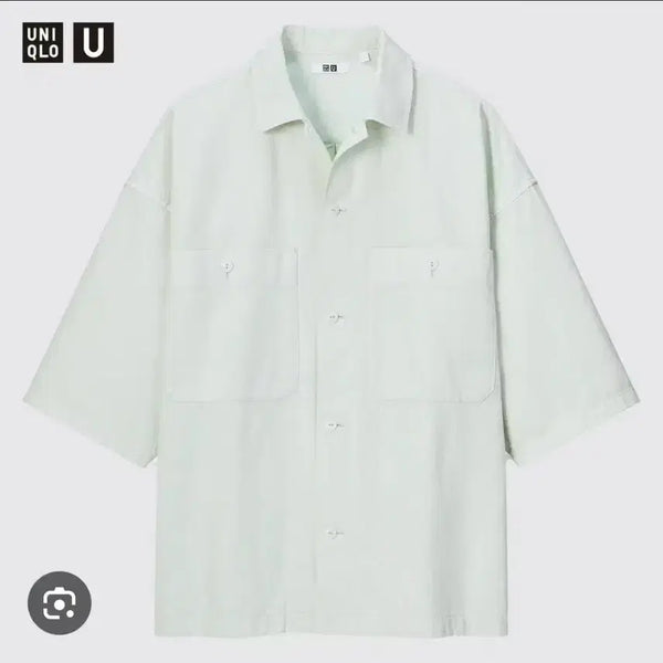 [BUNJANG] Uniqlo U Lemaire Oversized Denim Work Jacket / 유니클로 U 르메르 오버사이즈 워크자켓 데님 워크자켓
