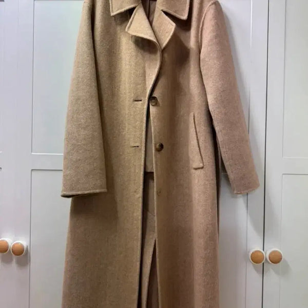[BUNJANG] SOUP Handmade Long Coat / SOUP 핸드메이드 롱코트 역시즌 거의새상품