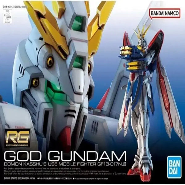 [BUNJANG] Bandai Namco RG God Gundam Plastic Model Kit + Water Decal / 반다이남코 RG 갓 건담 프라모델 +습식데칼