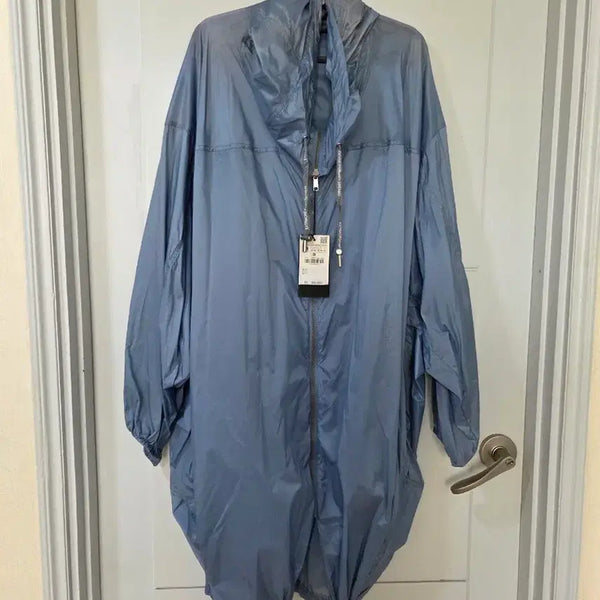 [BUNJANG] ZARA MAN Blue Hooded Windbreaker M / ZARA MAN 블루 후드 바람막이 M 레어템