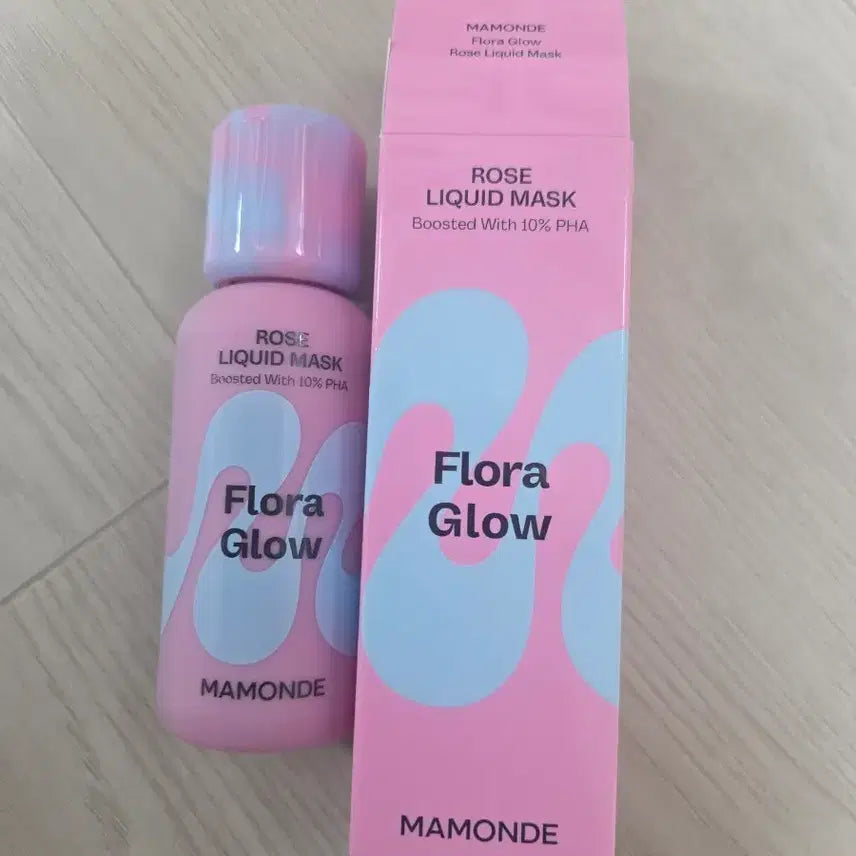 [BUNJANG] Mamonde Flora Glow Rose Liquid Mask 80ml / 마몽드 플로라 글로우 로즈리퀴드 마스크 80ml
