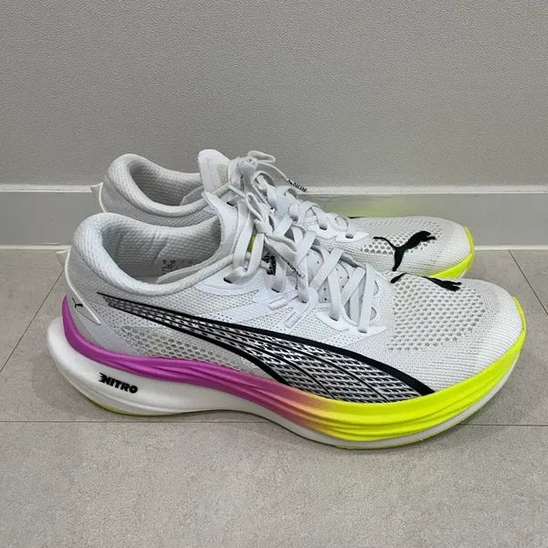 [BUNJANG] Puma Deviate Nitro 3 Running Shoes 270 / 푸마 디비에이트 나이트로3 270 런닝화