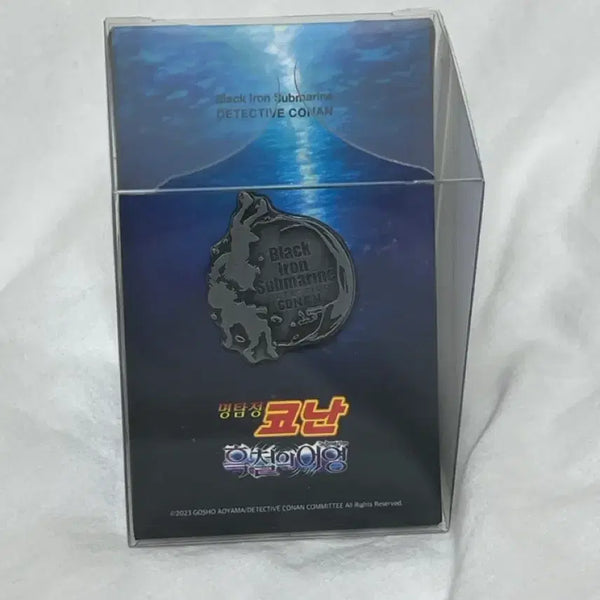 [BUNJANG] Detective Conan: Black Iron Submarine Sealed Badge / 미개봉) 명탐정 코난 흑철의 어영 뱃지