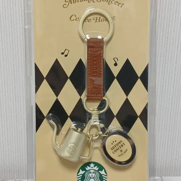 [BUNJANG] Starbucks 22 Autumn Mini Carol Keychain / 스타벅스 22 오텀 미니 케롤 키 체인 키링