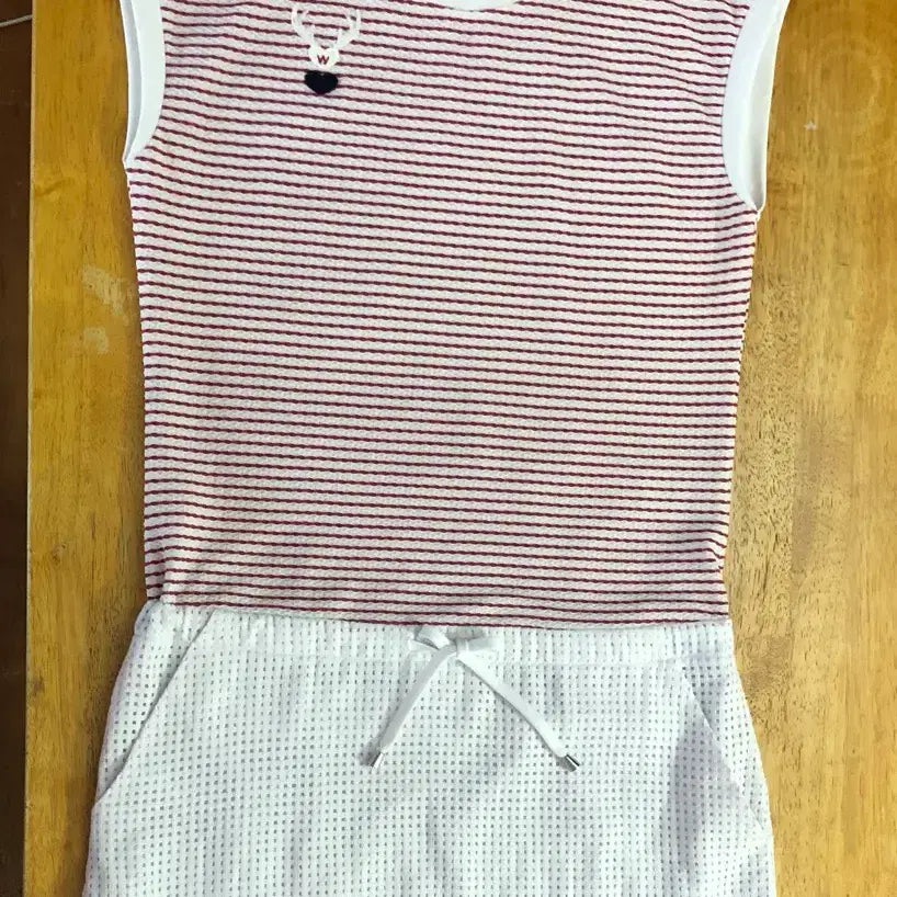 [BUNJANG] W.Angle Sleeveless Golf Dress / 와이드앵글 민소매 골프 원피스