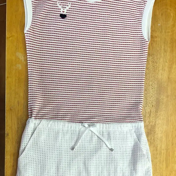 [BUNJANG] W.Angle Sleeveless Golf Dress / 와이드앵글 민소매 골프 원피스