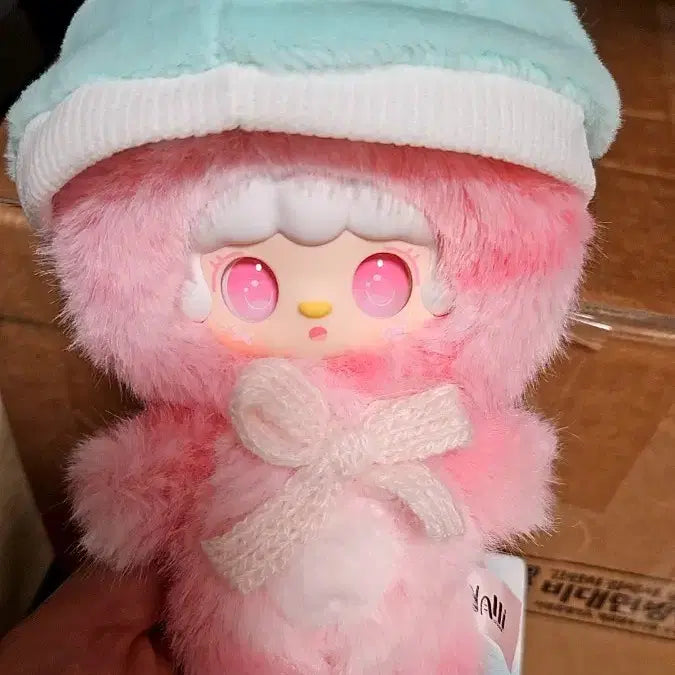 [BUNJANG] Yuki Zodiac Pink Plush / 유키 별자리 핑크 인형