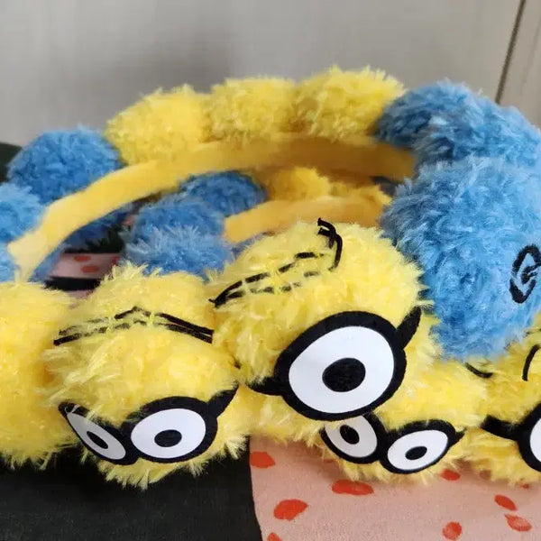 [BUNJANG] Universal Studios Minions Headband Flower Crown Bundle Set / 2개 일괄 판매)유니버셜스튜디오 미니언즈 머리띠 화관