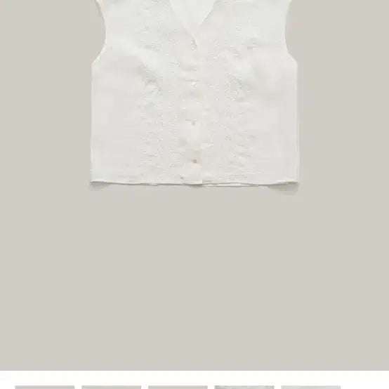 [BUNJANG] Shop M Ruby Sleeveless Blouse / 샵엠 루비 블라우스