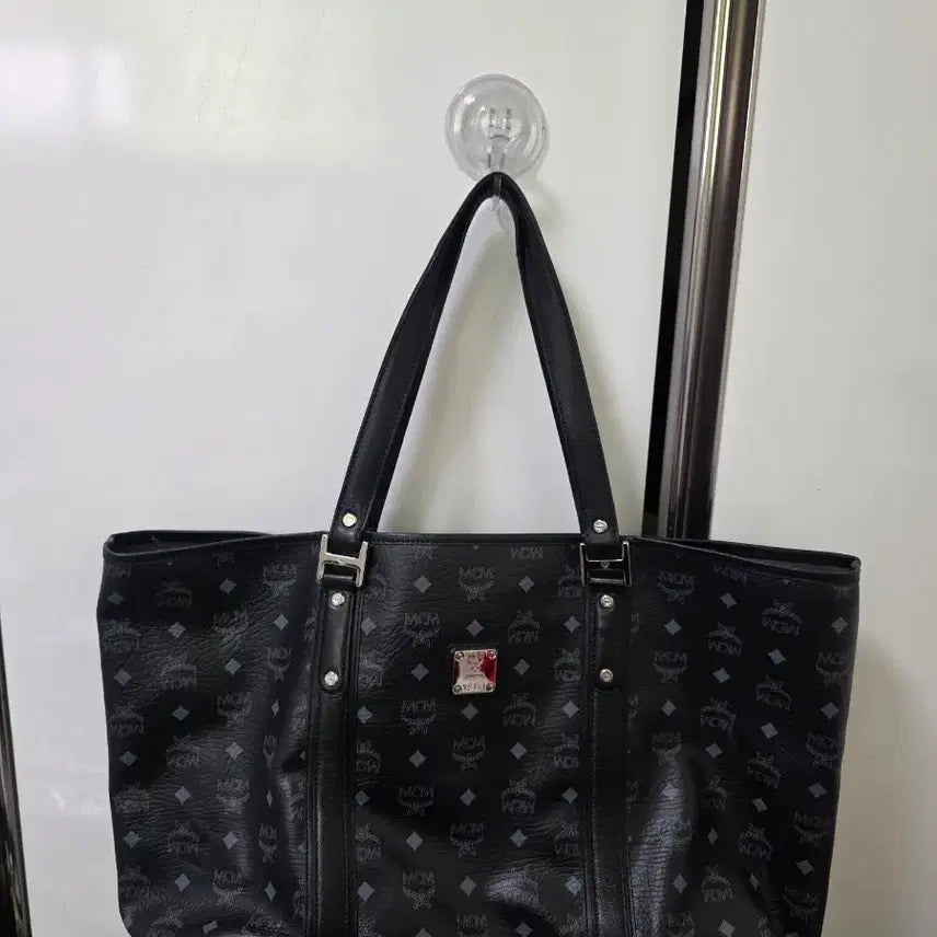 [BUNJANG] MCM Black Tote Bag / MCM 토트백 블랙 big 사이즈 여행가능 정품