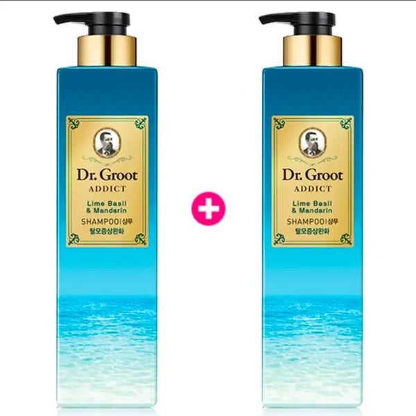 [BUNJANG] Dr. Groot Addict Lime Basil Mandarin Shampoo Large Size Set (2 count) / 무료배송) 닥터그루트 애딕트 라임바질만다린 대용량 샴푸 2개