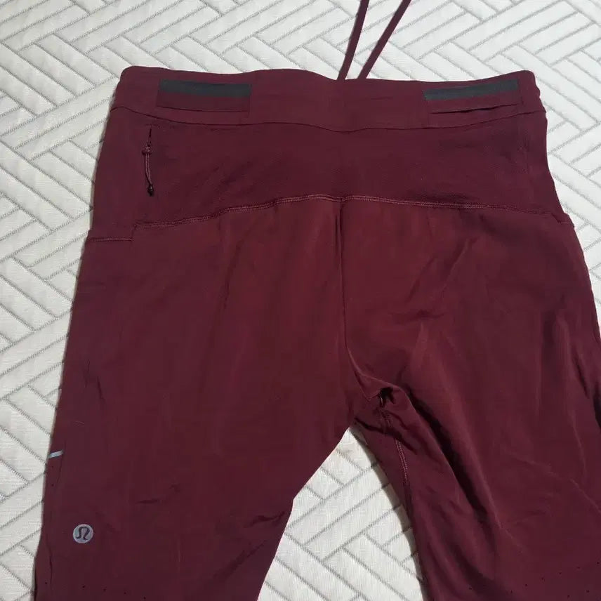 [BUNJANG] Lululemon Fast and Free 8" Half Tight Burgundy / 룰루레몬 패스트앤프리 하프타이즈