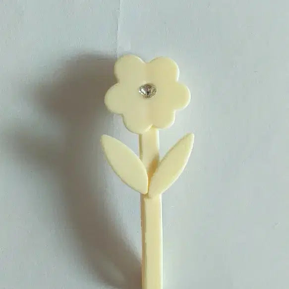 [BUNJANG] Evita Peroni Ivory Flower Hairpin / 에비타 페로니 아이보리 플라워 헤어핀