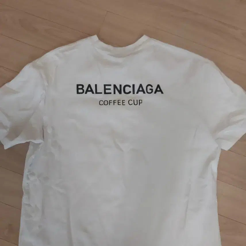 [BUNJANG] Balenciaga Coffee Cup Short Sleeve T-Shirt / 발렌시아가 티셔츠
