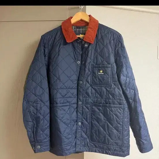 [BUNJANG] Barbour x Maison Kitsuné Quilted Jacket / 바버 메종키츠니 콜라보 퀼팅 자켓