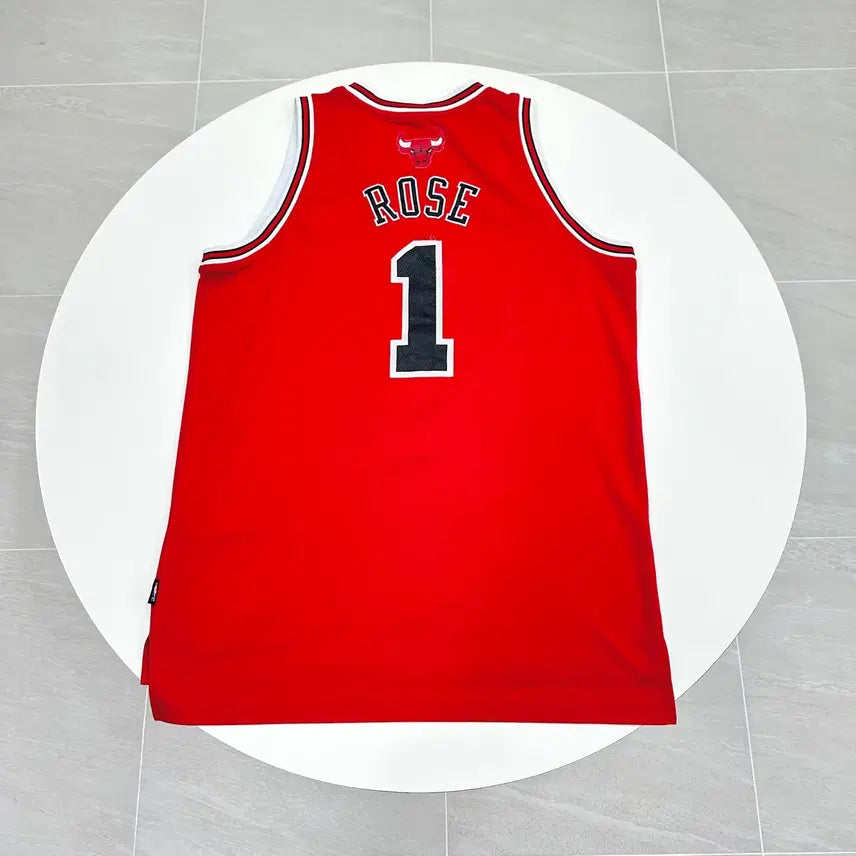 [BUNJANG] Adidas NBA Chicago Bulls Derrick Rose Swingman Jersey L / 아디다스 NBA 시카고불스 데릭로즈 스윙맨 져지 L 100