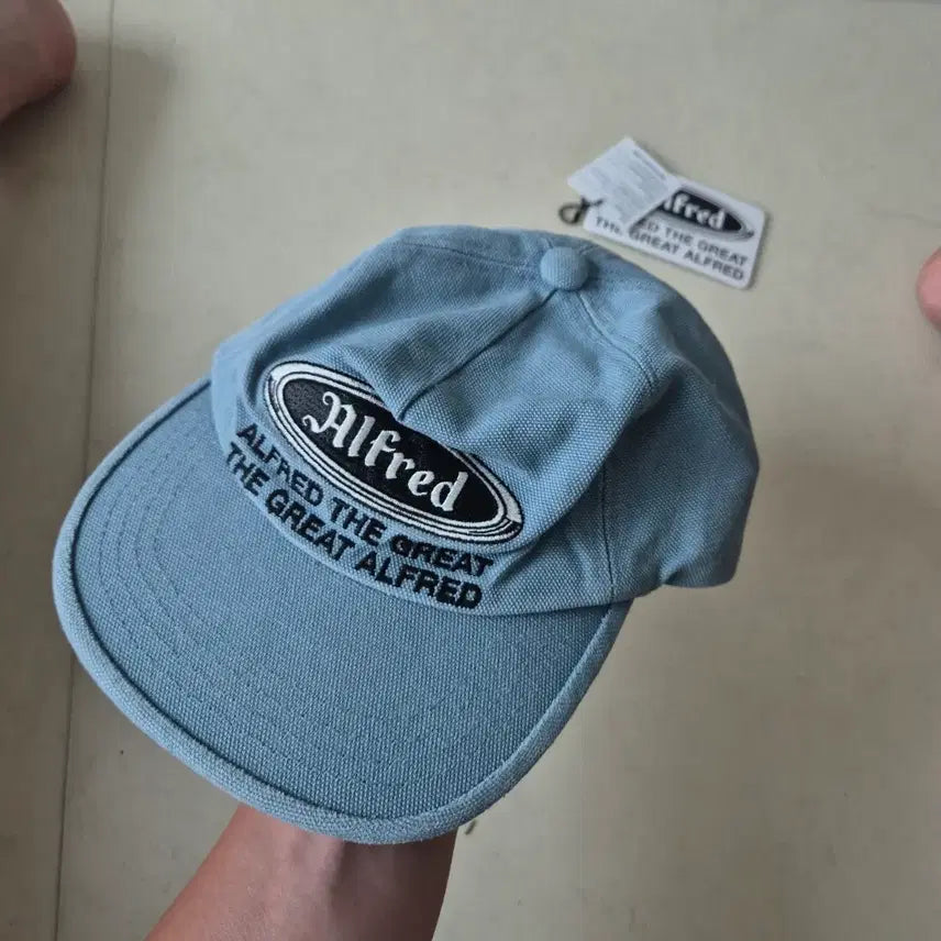 [BUNJANG] Heritagefloss Alfred Cap Blue / 헤리티지플로스 알프레드 모자 볼캡 블루