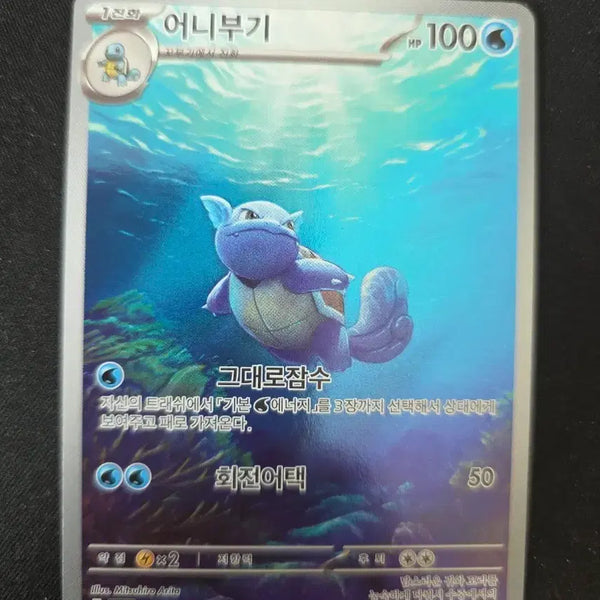 [BUNJANG] Grading-Ready Turtwig Ar Card / 등급용 어니부기 Ar