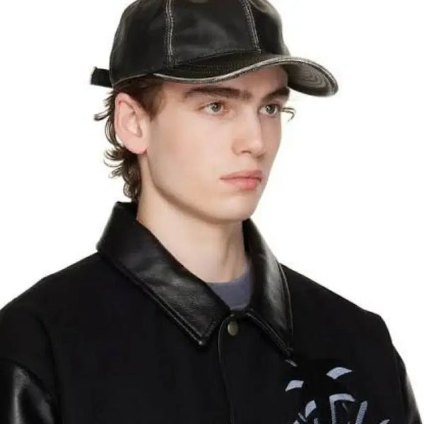 [BUNJANG] ETIS Fading Leather Ball Cap / 이티스 페이딩 레더 볼캡