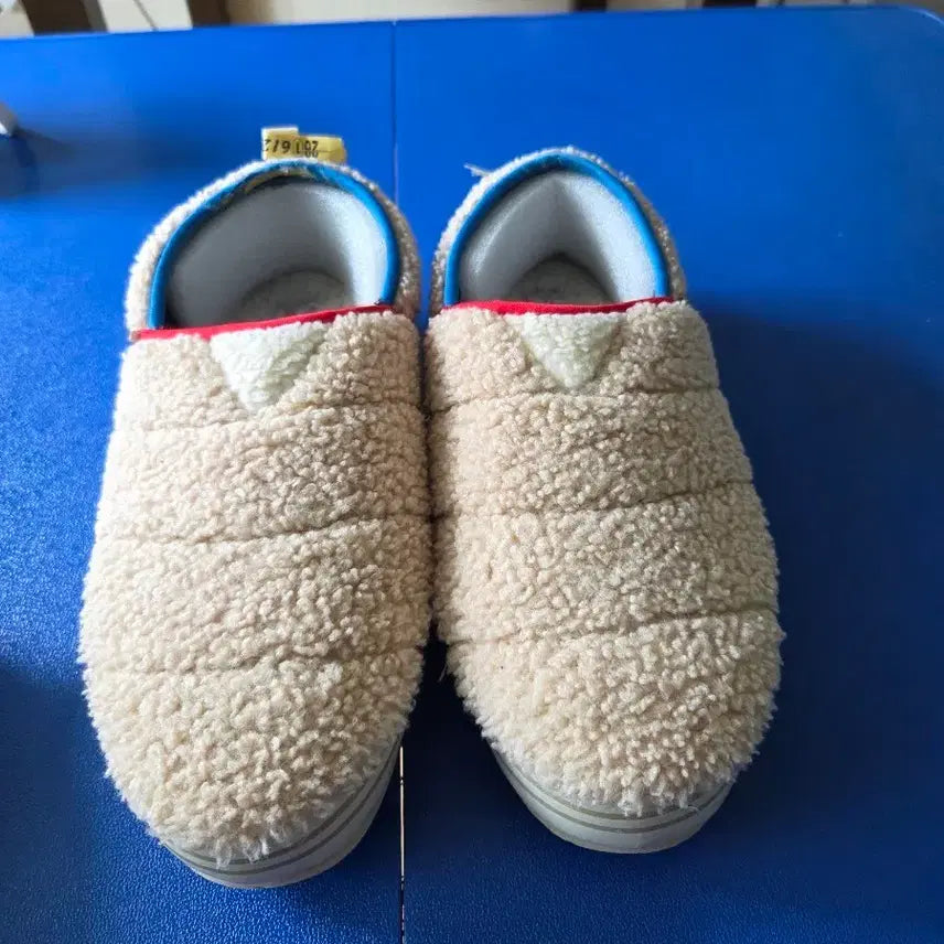 [BUNJANG] Hawkins Sport Men's Fleece Lined Indoor/Outdoor Slippers Beige 280 / Hawkins Sport 따뜻한 털 실외/내화 베이지 280