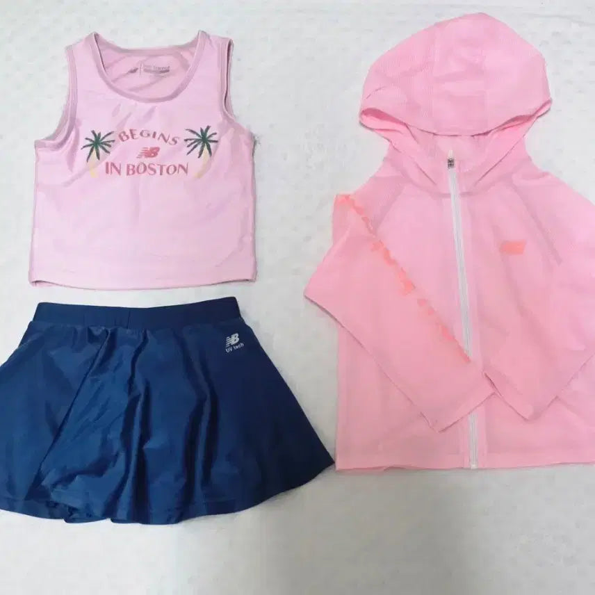 [BUNJANG] New Balance Kids 100 Girl's Swimsuit / 뉴발란스 100 여아 수영복