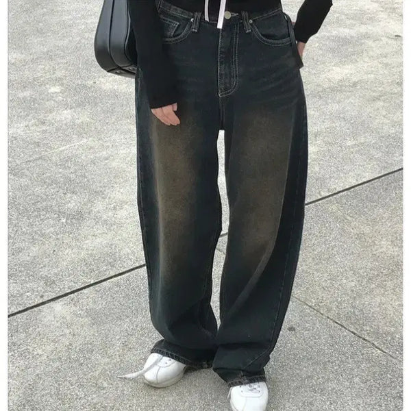 [BUNJANG] MINIFOE Kaint Denim Oversized Pants / 미니포에 케인트 데님 오버핏 팬츠