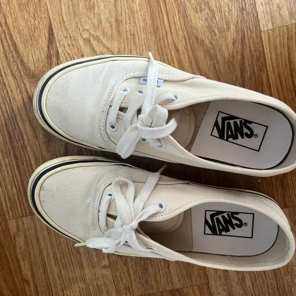 [BUNJANG] Vans Anaheim Authentic 44dx Ivory / 반스 애너하임 44dx 어센틱 아이보리 235