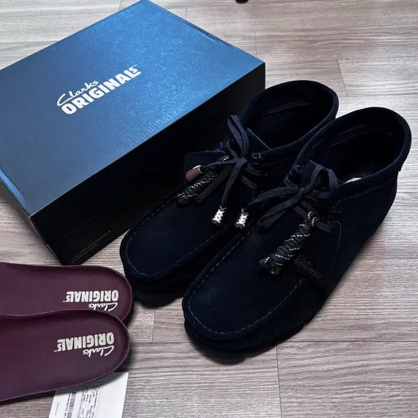 [BUNJANG] Clarks Wallabee Boot GTX Gore-Tex Black Suede / [275] 클락스 왈라비 부츠 GTX 고어텍스, 블랙