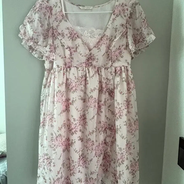 [BUNJANG] Moodbridge Lest Rose Vintage Floral Print Dress / 무드브릿지 lest rose 빈티지 꽃무늬 원피스 판매합니다. 일녀스타일 플로럴 일브