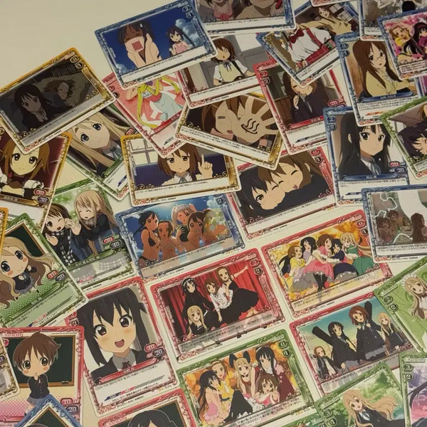 [BUNJANG] K-ON! Precious Memories Classic Anime Cards Bundle Set (56 Cards) / 급처) 케이온 프레셔스 메모리즈 고전 미소녀 카드 56장 일괄 판매