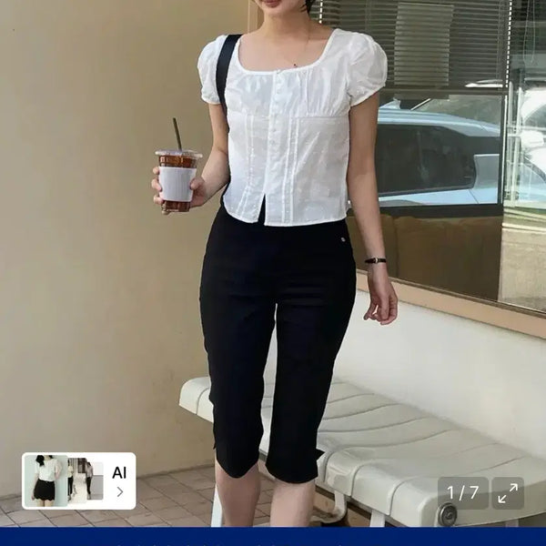 [BUNJANG] Tudmont Capri Pants M New / 튜드먼트 카프리팬츠 M 새상품