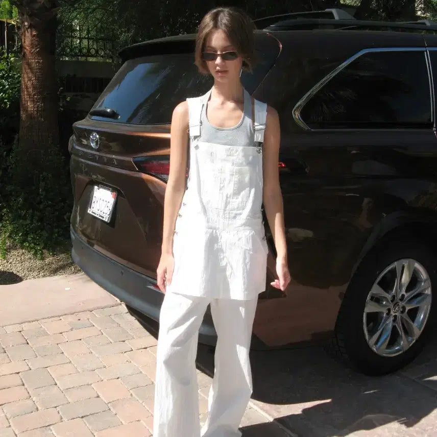 [BUNJANG] Somewhere Butter Nylon Overalls / (새상품) 썸웨어버터 나일론 오버롤 멜빵
