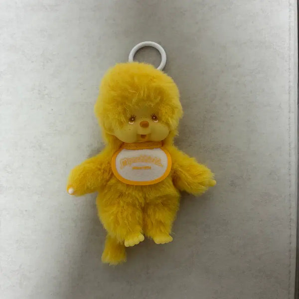 [BUNJANG] Monchhichi Colorful Fantasy Yellow Keyring / 몬치치 컬러풀 판타지 엘로우 키링
