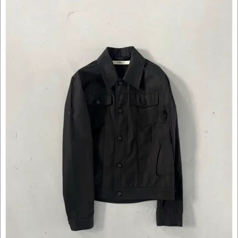 [BUNJANG] Plastic Product Lowered Waist Trucker Jacket / 플라스틱프로덕트 LOWERED WAIST TRUCKER JACKET