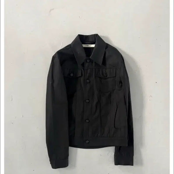 [BUNJANG] Plastic Product Lowered Waist Trucker Jacket / 플라스틱프로덕트 LOWERED WAIST TRUCKER JACKET