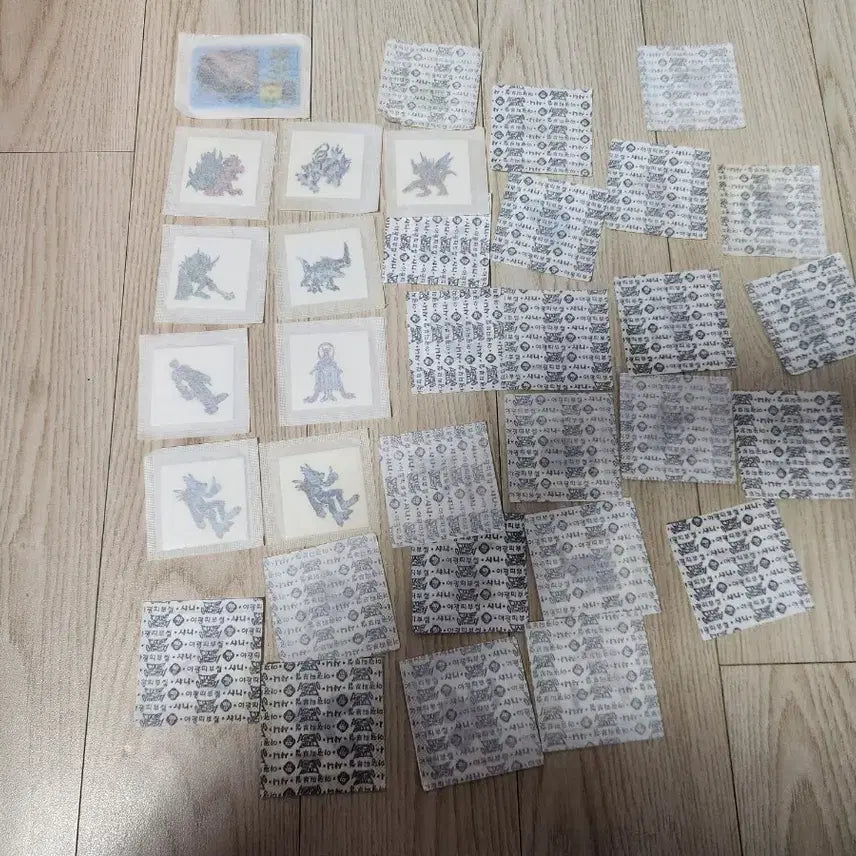[BUNJANG] Digimon Old Version Ttibu-seal Stickers / 디지몬
