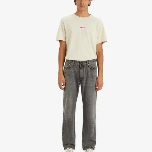 [BUNJANG] Levi's 555 Black Washed Relaxed Straight Fit Jeans / 리바이스555 블랙워시드