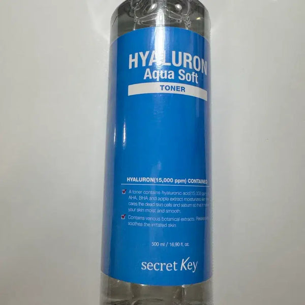 [BUNJANG] Secret Key Hyaluron Aqua Soft Toner 500ml / 새제품 시크릿키 히알루론 대용량토너 500ml
