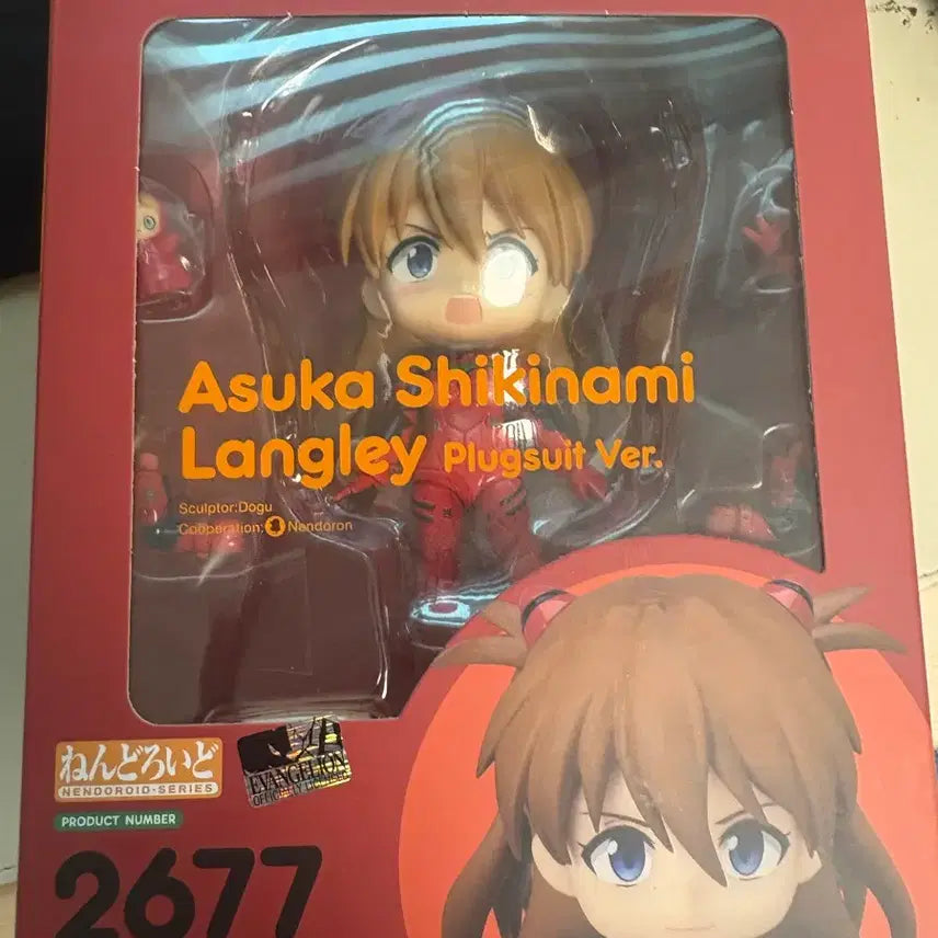 [BUNJANG] Evangelion Asuka Nendoroid #2677 / 에반게리온 아스카 넨도로이드  2677