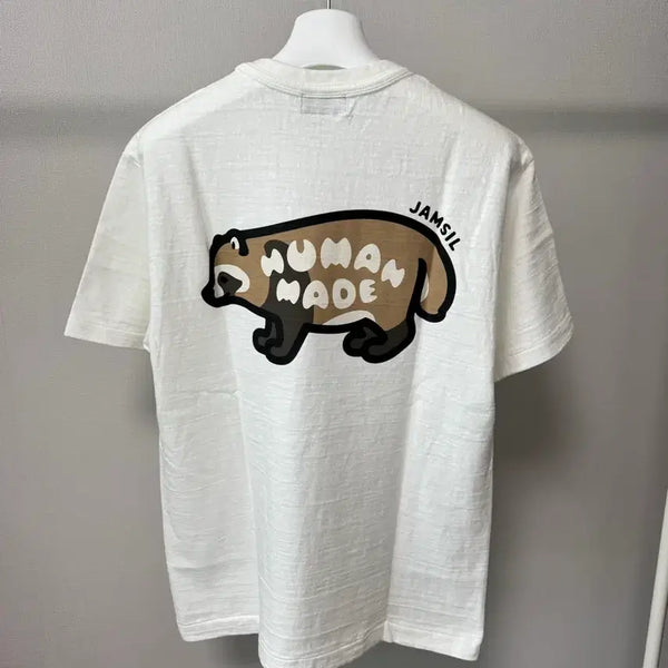 [BUNJANG] Human Made Jamsil Exclusive Back Logo T-Shirt (New) / 휴먼메이드 잠실 한정판 백마킹 티셔츠 M (새상품)