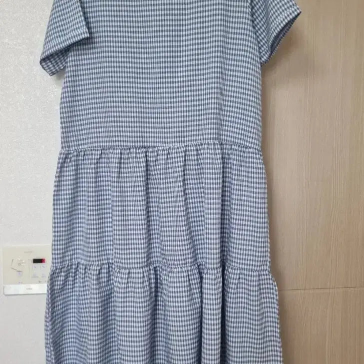[BUNJANG] TIARA Check Layered Dress / TIARA(티아라) 체크 캉캉 원피스