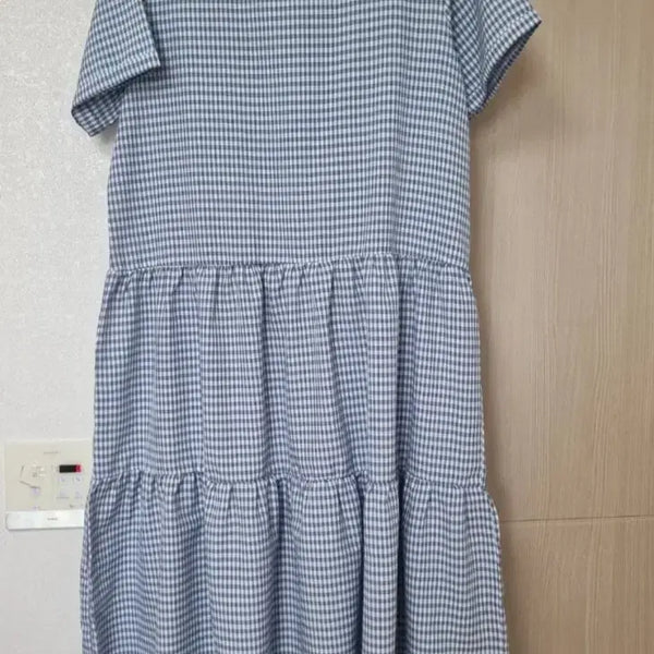 [BUNJANG] TIARA Check Layered Dress / TIARA(티아라) 체크 캉캉 원피스