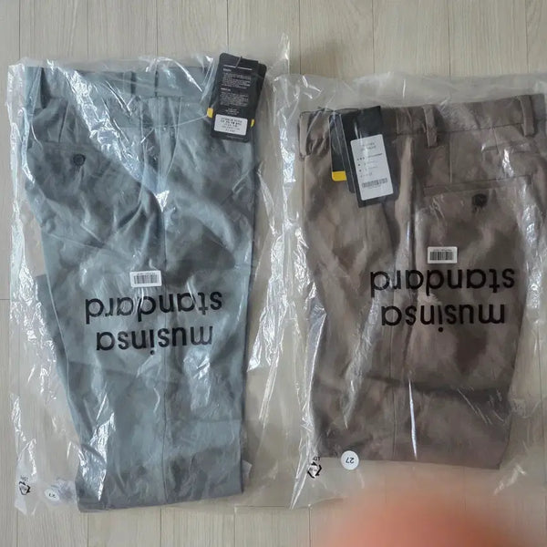 [BUNJANG] Lightweight Tapered Cropped Slacks with Hidden Banding / 라이트 웨이트 테이퍼드 히든밴딩 크롭 슬랙스