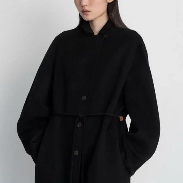[BUNJANG] Le917 Balloon Arm Handmade Coat Black / 새상품) 르917 벌룬 암 핸드메이드 코트