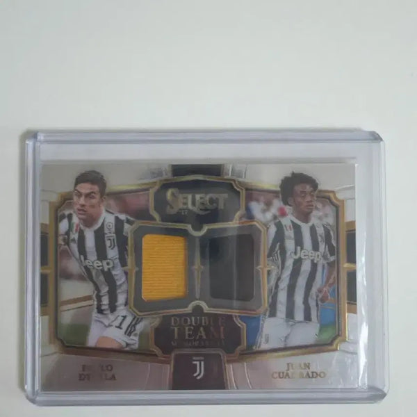 [BUNJANG] Juventus Dybala/Cuadrado Dual Patch Card / 디발라/콰드라도 듀얼패치
