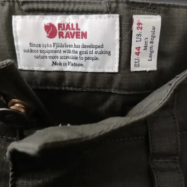 [BUNJANG] Fjällräven Lightweight Outdoor Men's Pants / 피엘라벤 경량 아웃도어 남성 팬츠